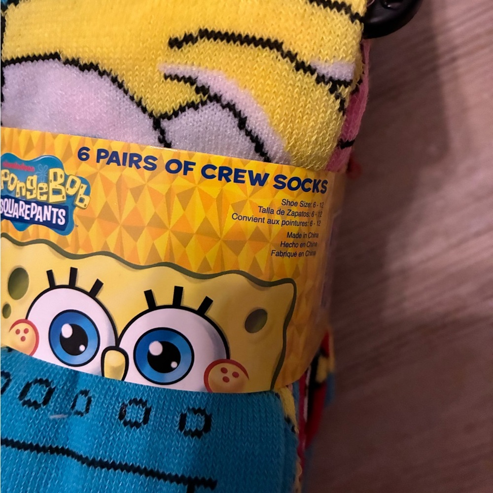 SpongeBob socks bundle - Picture 3 of 14